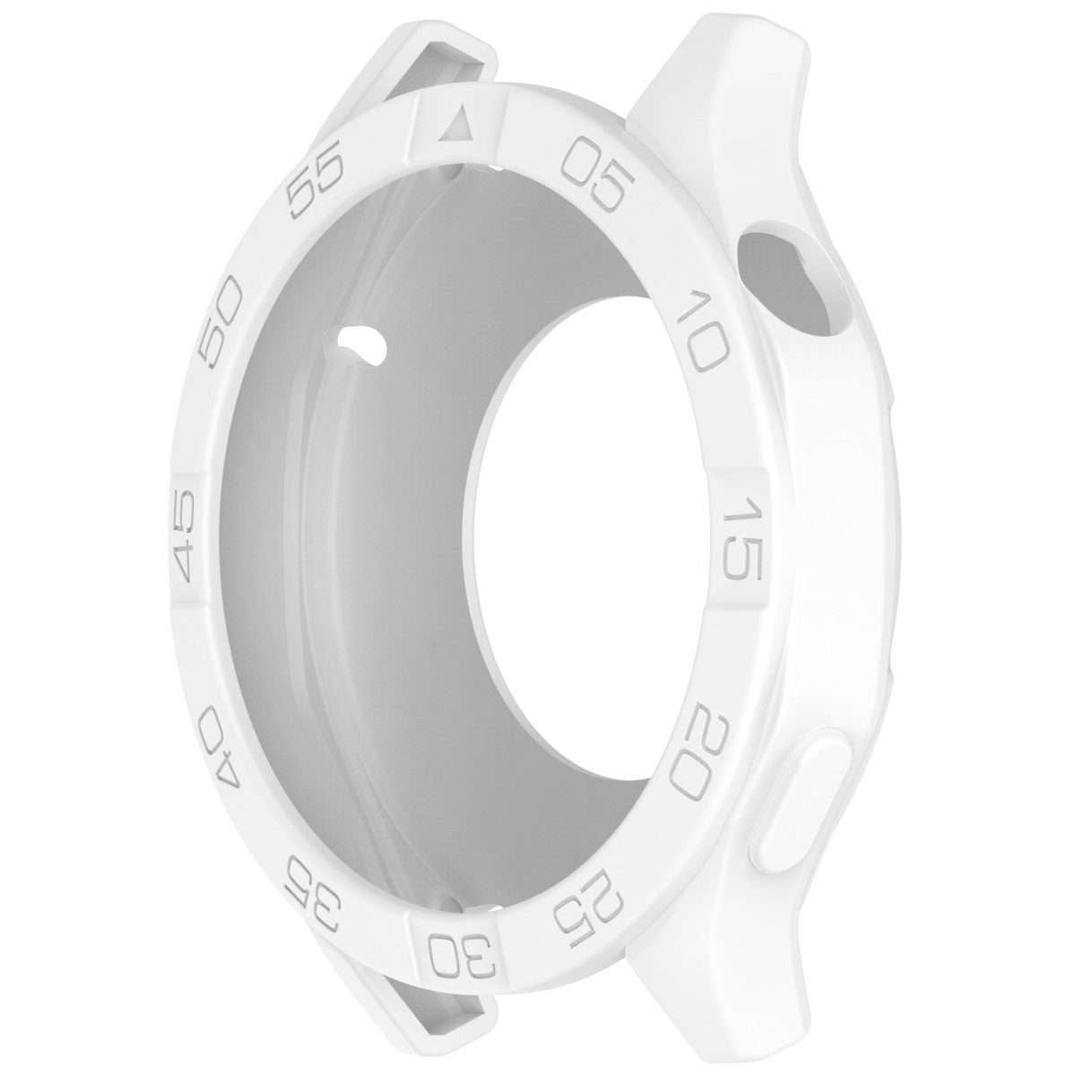 For Huawei Watch GT 5 / GT 5 Pro 46mm Silicone Watch Protective Case(White)