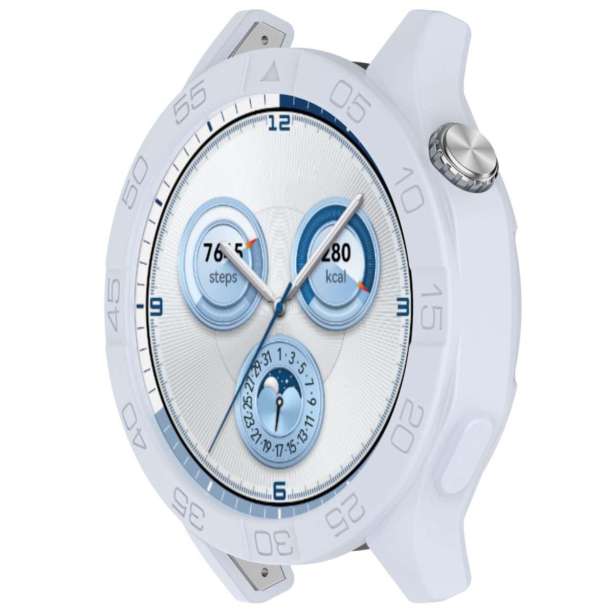 For Huawei Watch GT 5 / GT 5 Pro 46mm Silicone Watch Protective Case(Ice Blue)
