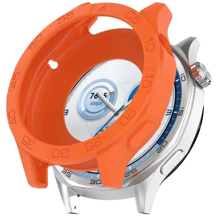 For Huawei Watch GT 5 / GT 5 Pro 46mm Silicone Watch Protective Case(Orange)