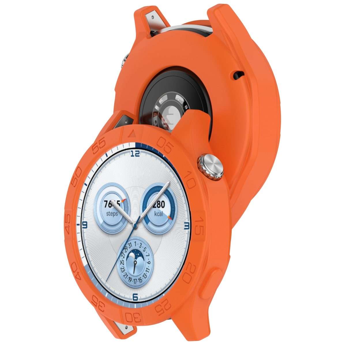 For Huawei Watch GT 5 / GT 5 Pro 46mm Silicone Watch Protective Case(Orange)