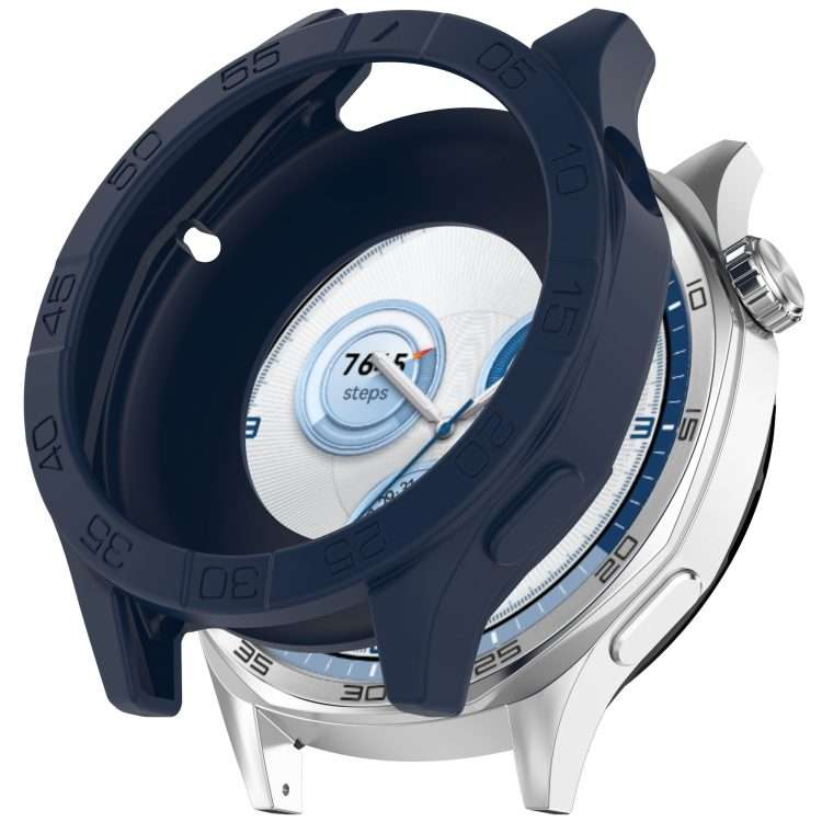For Huawei Watch GT 5 / GT 5 Pro 46mm Silicone Watch Protective Case(Ink Blue)