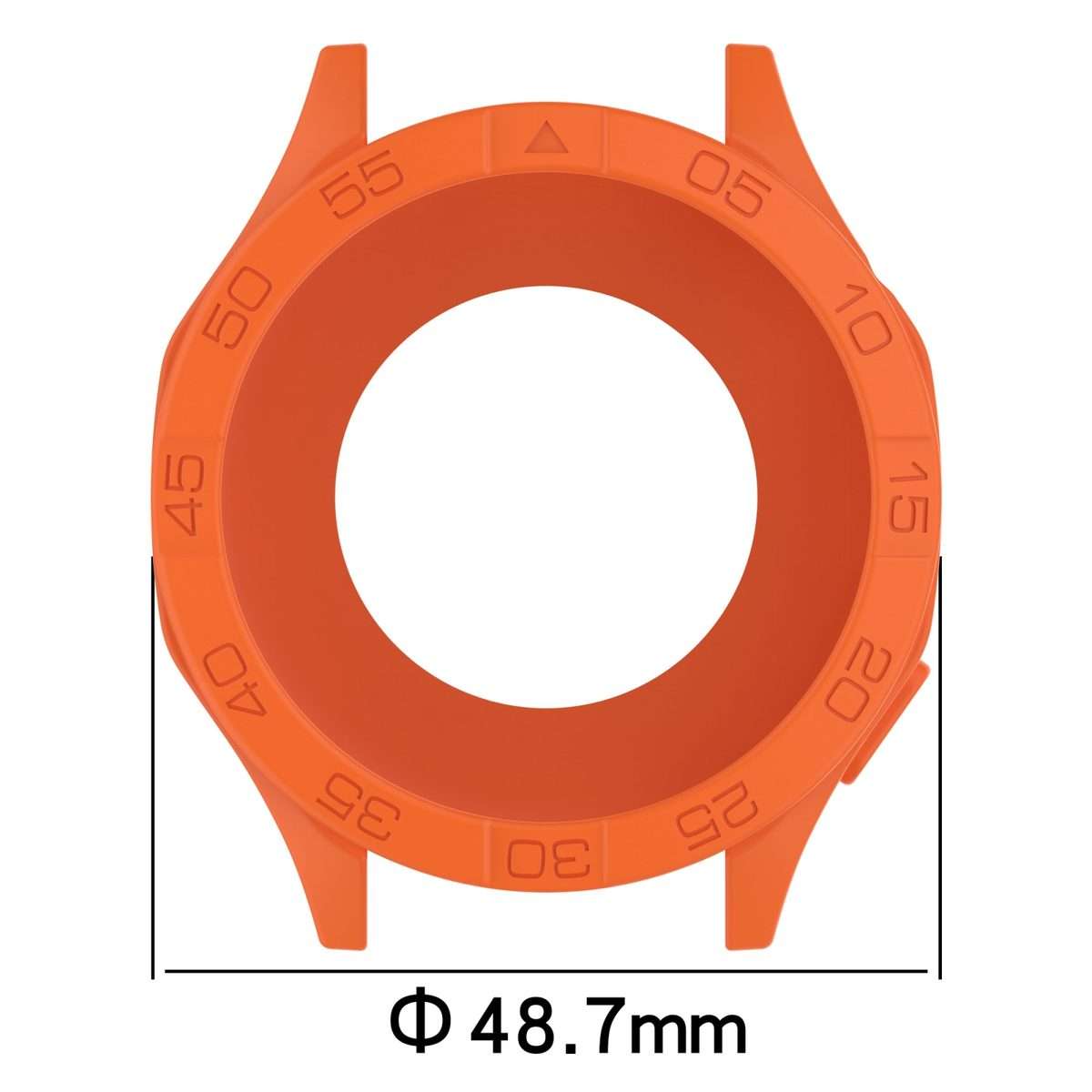 For Huawei Watch GT 5 / GT 5 Pro 46mm Silicone Watch Protective Case(Ink Blue)