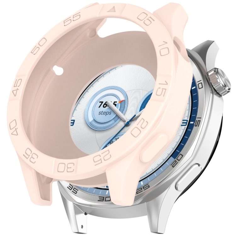 For Huawei Watch GT 5 / GT 5 Pro 46mm Silicone Watch Protective Case(Pink)