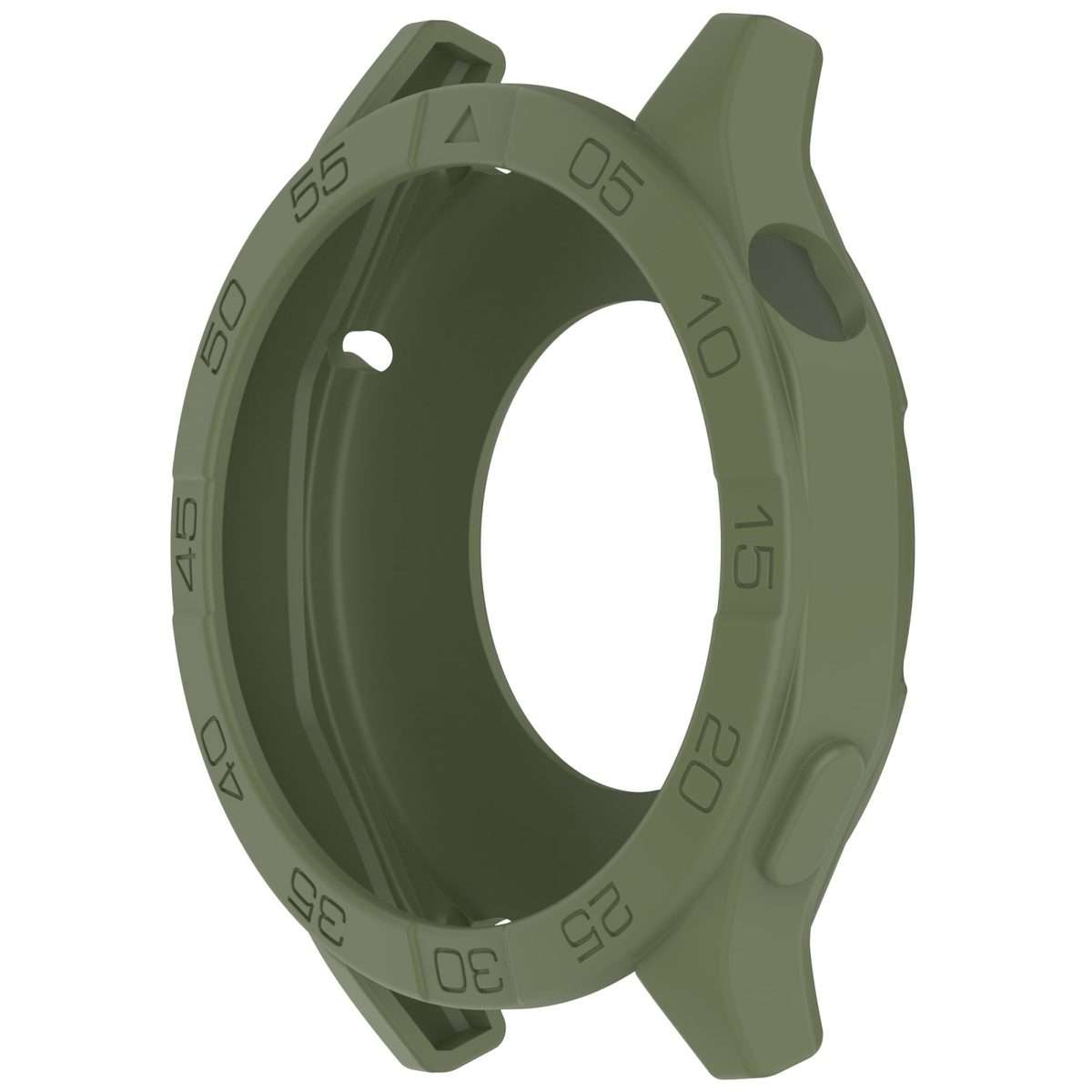 For Huawei Watch GT 5 / GT 5 Pro 46mm Silicone Watch Protective Case(Green)