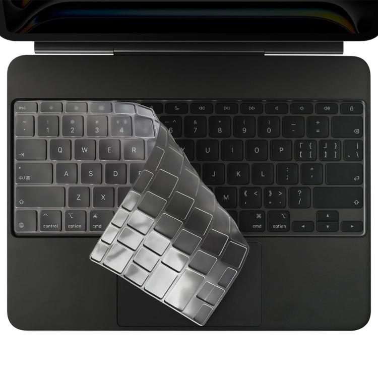 For iPad Pro 13 M4 2024 ENKAY US Version Magic Keyboard Cover Soft TPU Protective Film