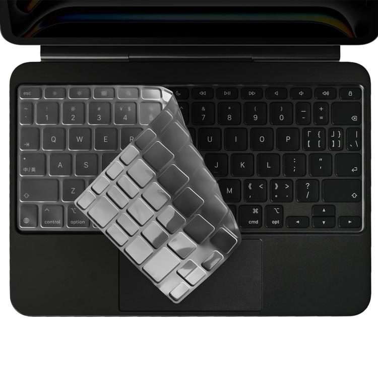For iPad Pro 11 M4 2024 ENKAY US Version Magic Keyboard Cover Soft TPU Protective Film