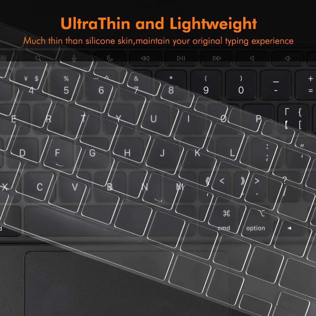 For iPad Pro 11 M4 2024 ENKAY US Version Magic Keyboard Cover Soft TPU Protective Film