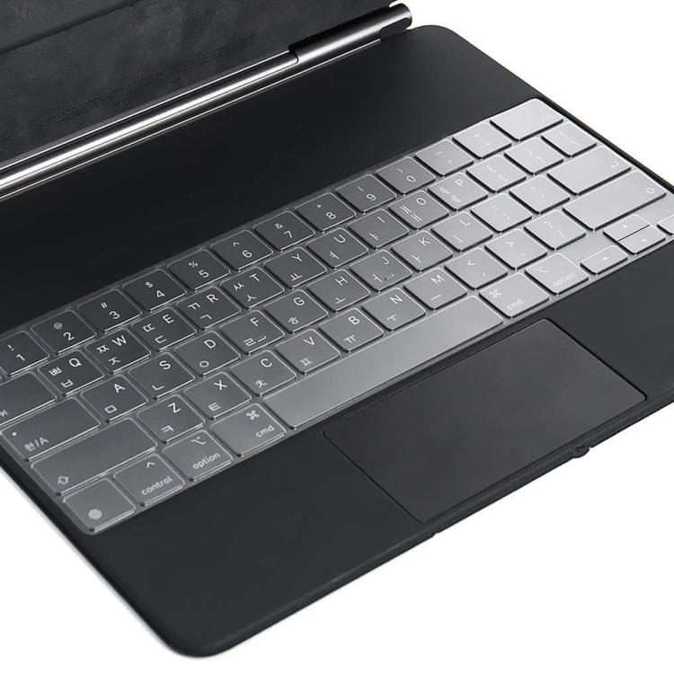 For iPad Air 13 (2024) / iPad Pro 12.9 (2022/2021/2020) ENKAY US Version Magic Keyboard Cover Soft