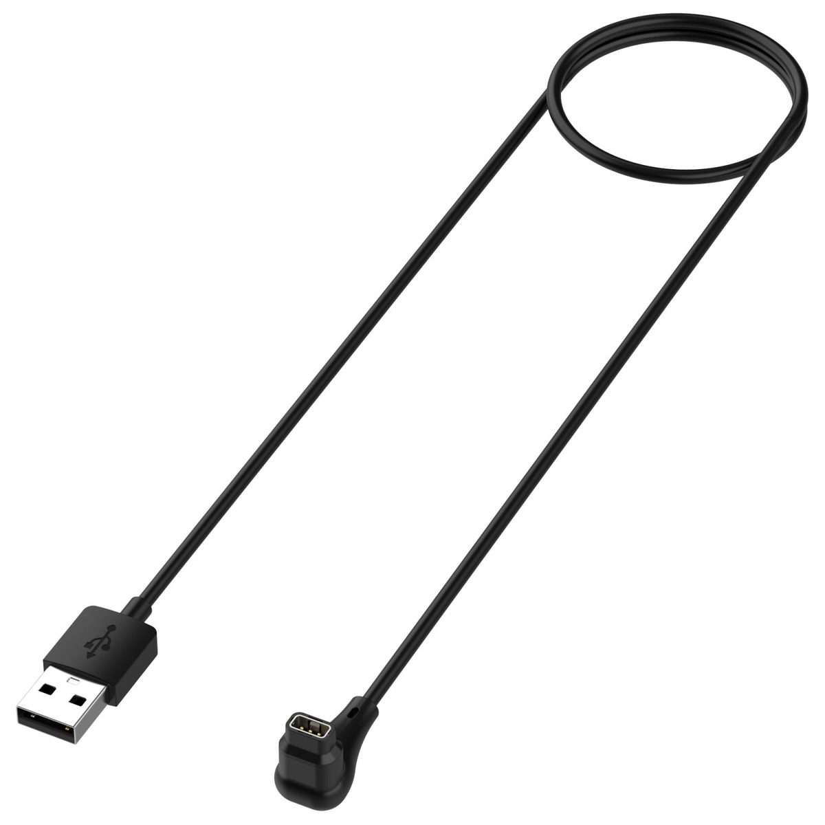 For COROS PACE 4 / APEX 4 / PACE Pro USB Interface Smart Watch Charging Cable, Length: 1m(Black)