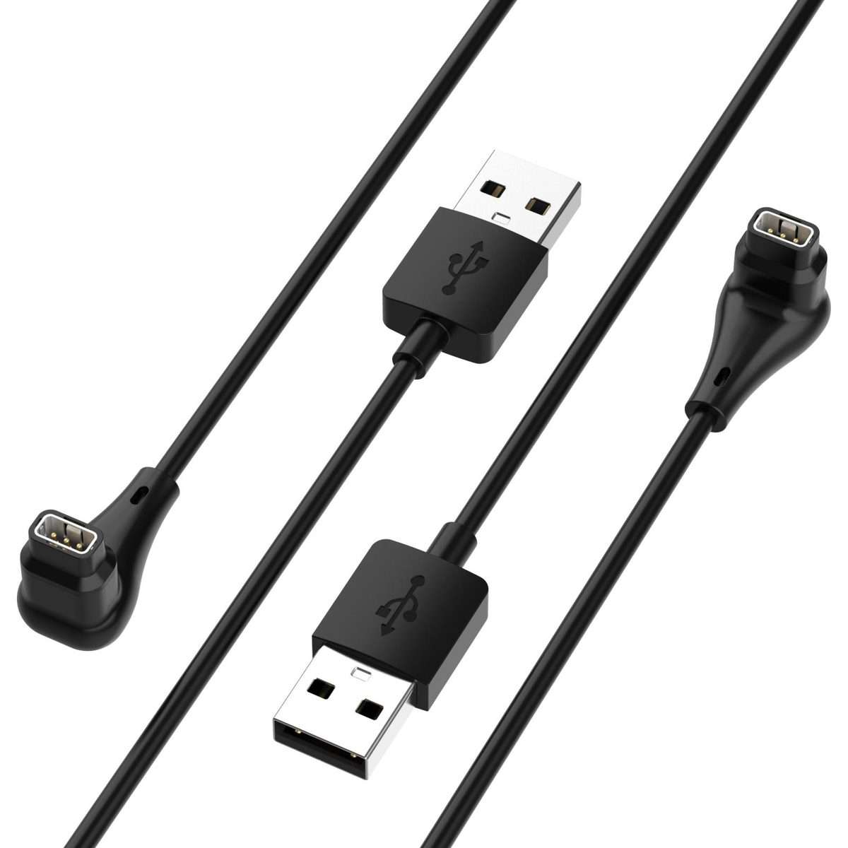 For COROS PACE 4 / APEX 4 / PACE Pro USB Interface Smart Watch Charging Cable, Length: 1m(Black)