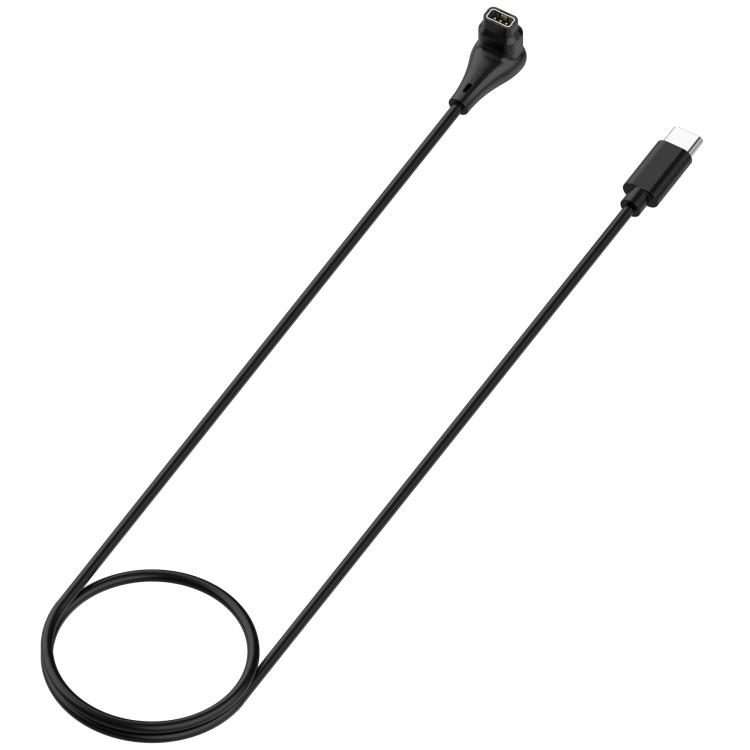 For COROS PACE 4 / APEX 4 / PACE Pro USB-C / Type-C Interface Smart Watch Charging Cab ... (Black)