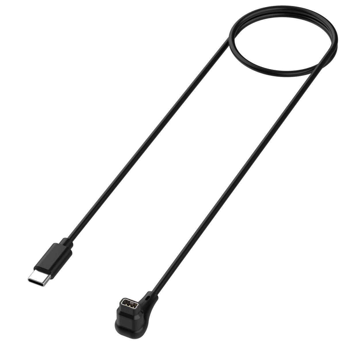 For COROS PACE 4 / APEX 4 / PACE Pro USB-C / Type-C Interface Smart Watch Charging Cab ... (Black)