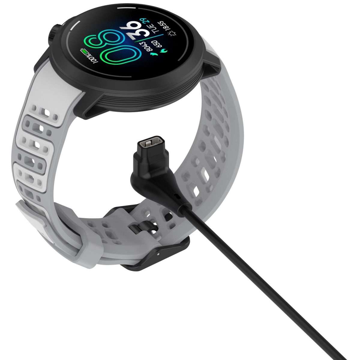 For COROS PACE 4 / APEX 4 / PACE Pro USB-C / Type-C Interface Smart Watch Charging Cab ... (Black)