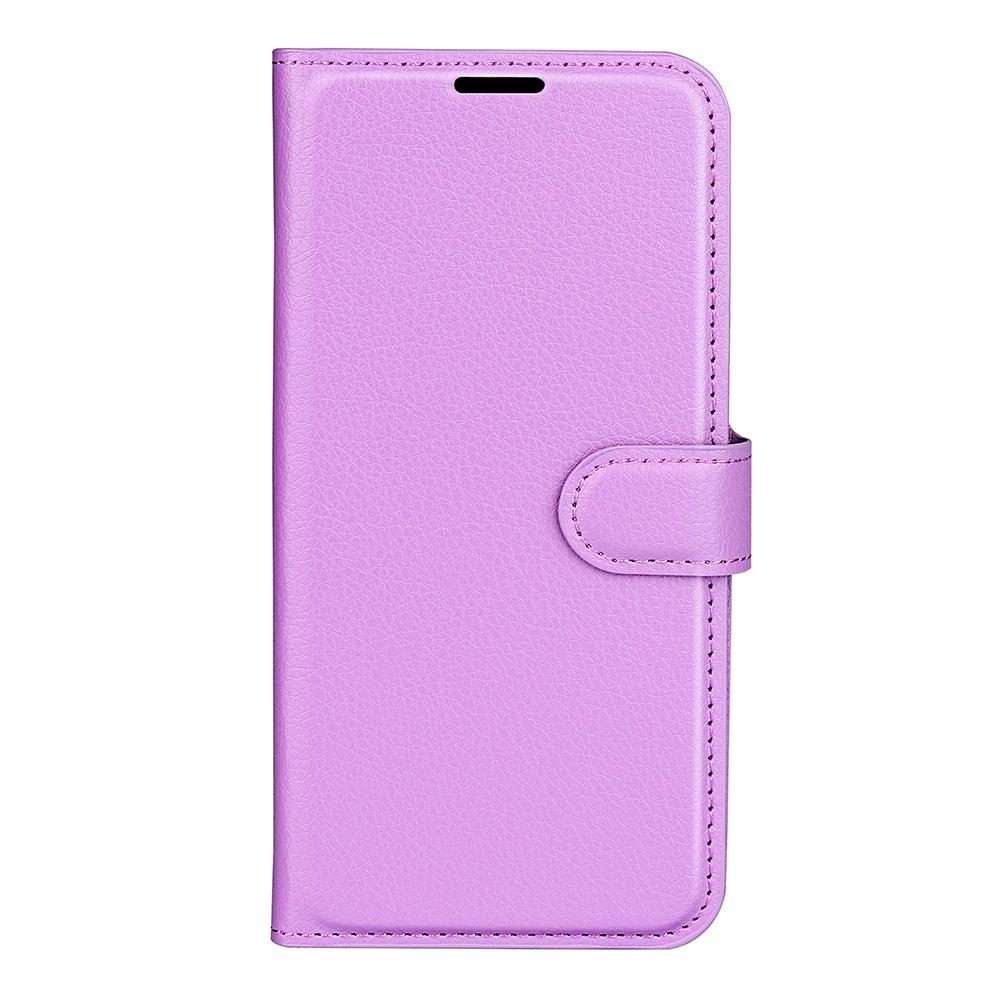 For Xiaomi Redmi Note 14 Pro+ Litchi Texture Horizontal Flip Leather Phone Case with ... (Purple)
