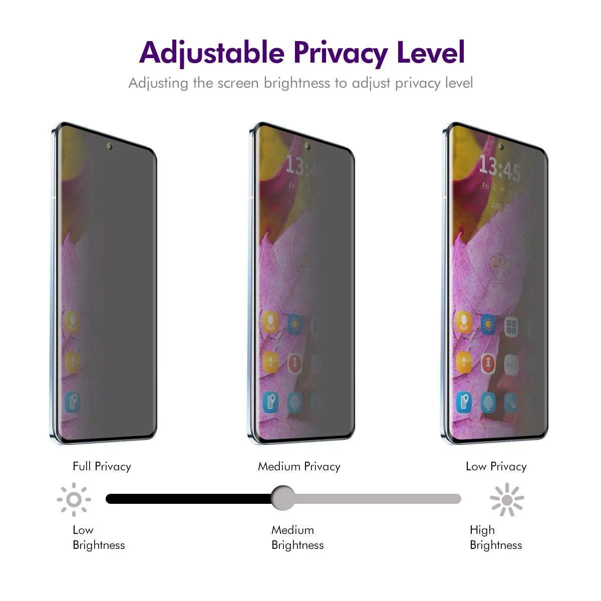 For Redmi Note 14 Pro+ / Note 13 Pro+ ENKAY Hat-Prince Easy Install Heat Bending Privacy Screen Te