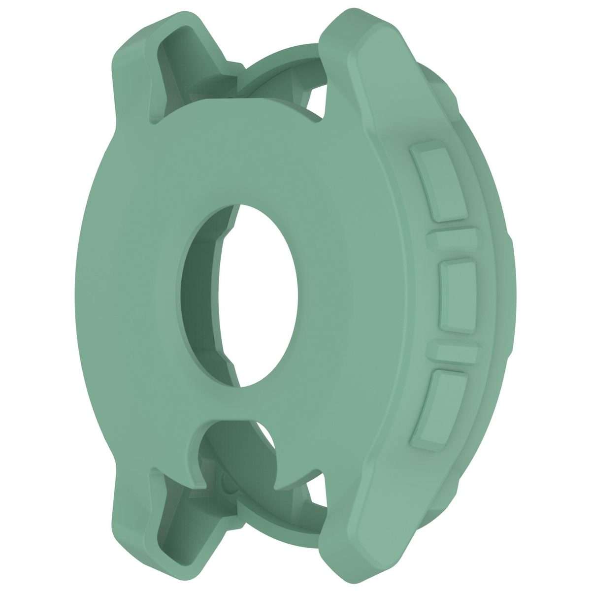 For Garmin Instinct 3 AMOLED / Solar 50mm Silicone Watch Protective Case(Forest Green)