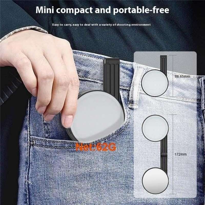 M38 Portable Photography Live MagSafe Magnetic Phone Fill Light(Black)