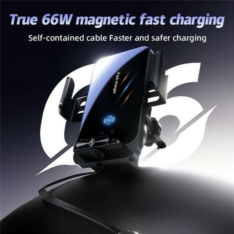 SD06 Car Air Vent Mount Anti Shake Automatic Clamping Wireless Charging Phone Stand