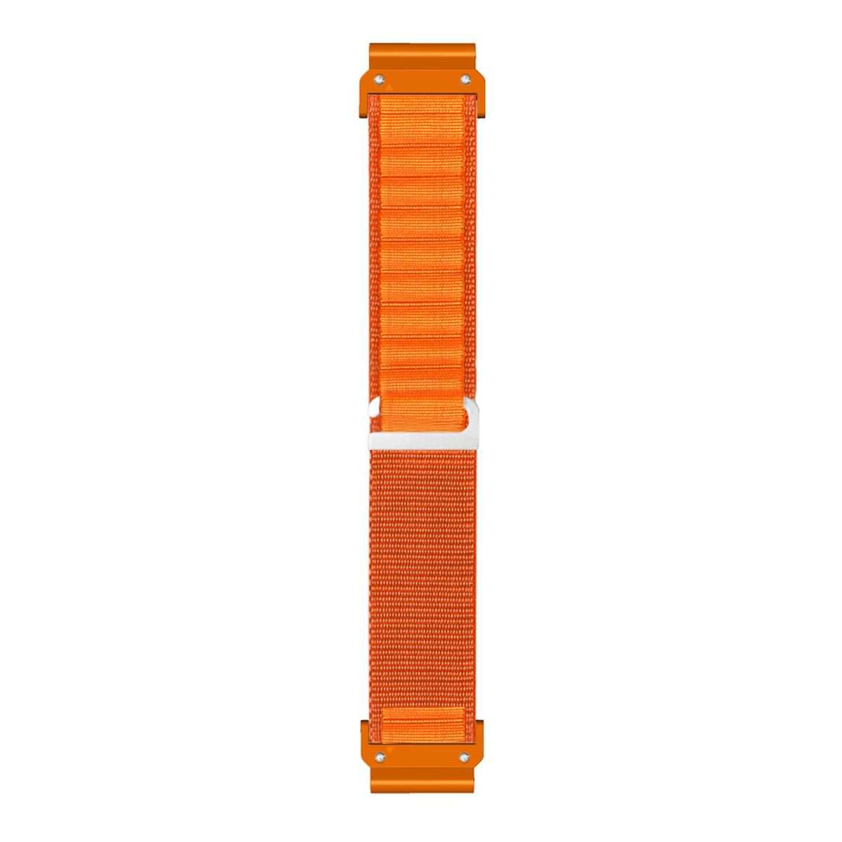 For Gamin 26mm Quick Release Nylon Watch Band(Orange)