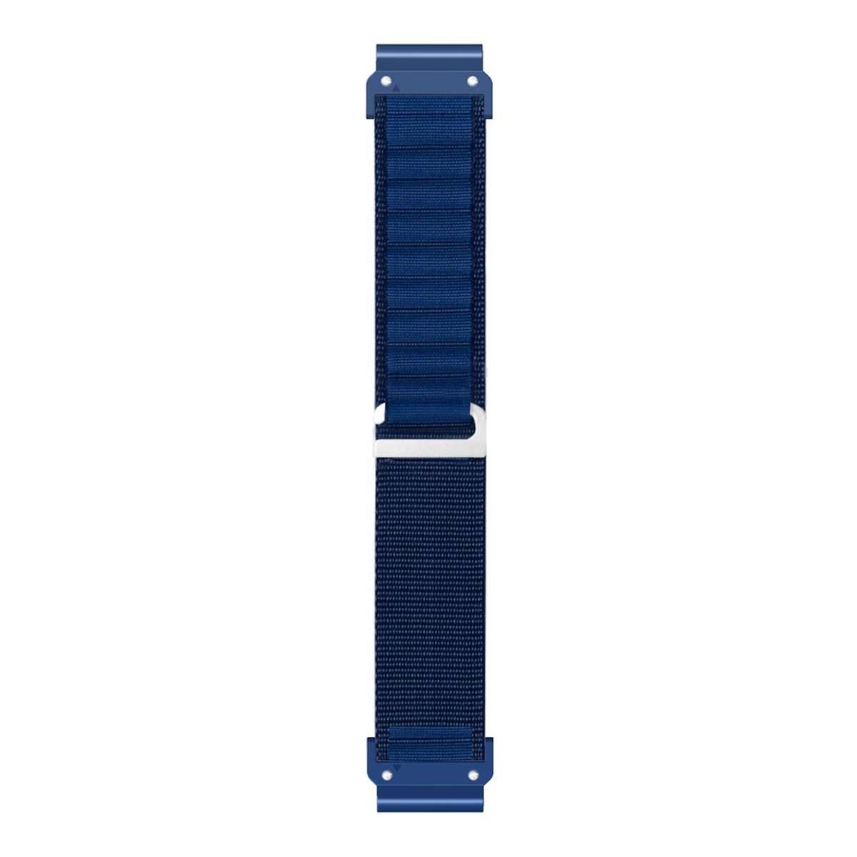 For Gamin 26mm Quick Release Nylon Watch Band(Dark Blue)