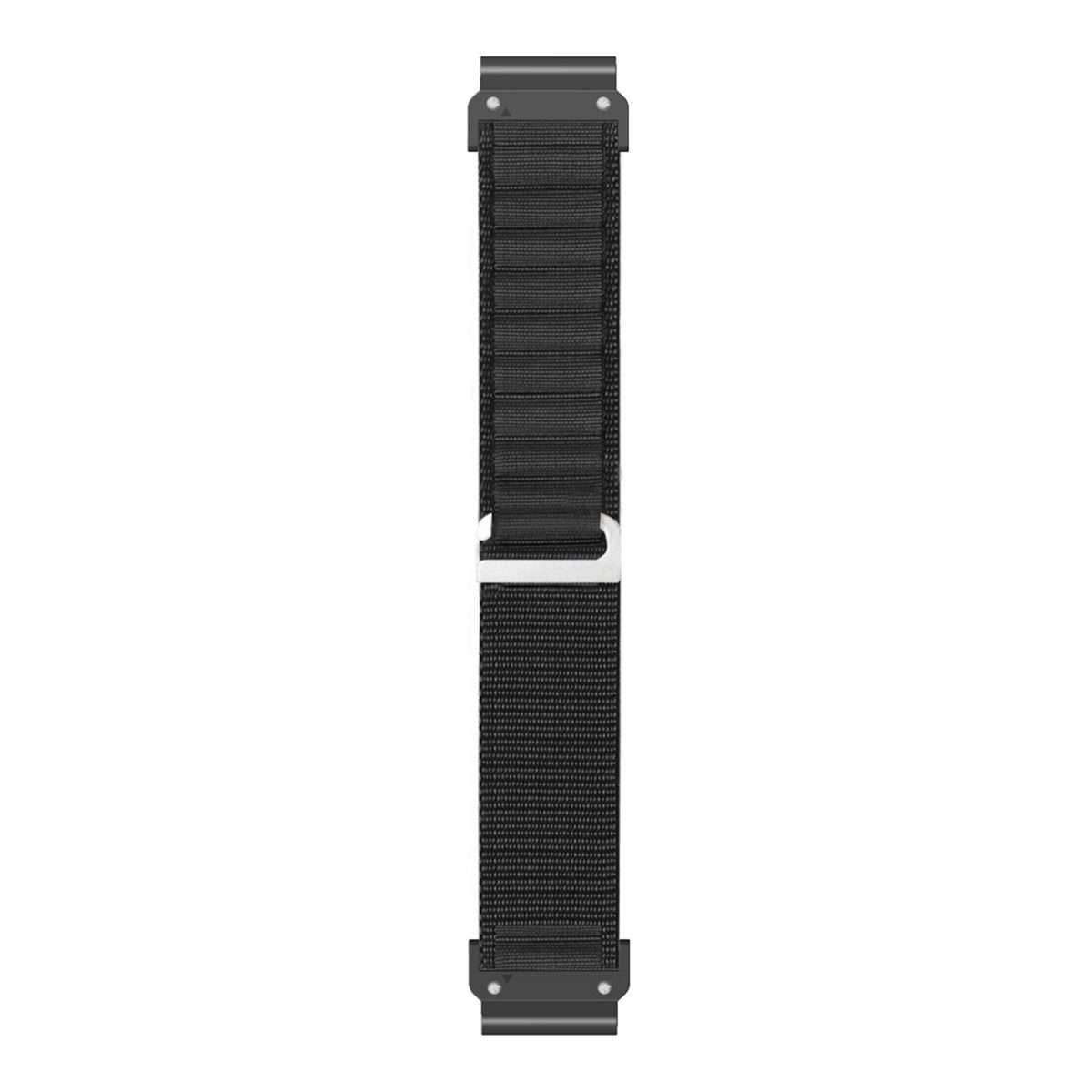 For Gamin 26mm Quick Release Nylon Watch Band(Black)