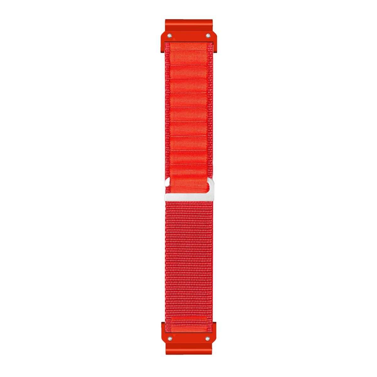 For Gamin 26mm Quick Release Nylon Watch Band(Red)