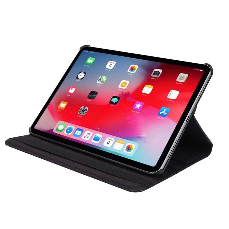 For iPad Pro 11 2025 / 2024 ENKAY 360 Degree Rotation Litchi Leather Smart Tablet Case(White)