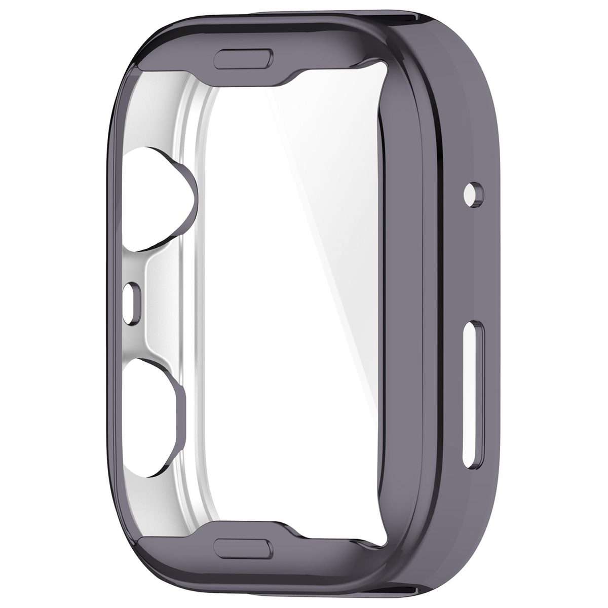 For Huawei Watch Fit 4 Pro Electroplated TPU Full Coverage Watch Protective Case(Gray)