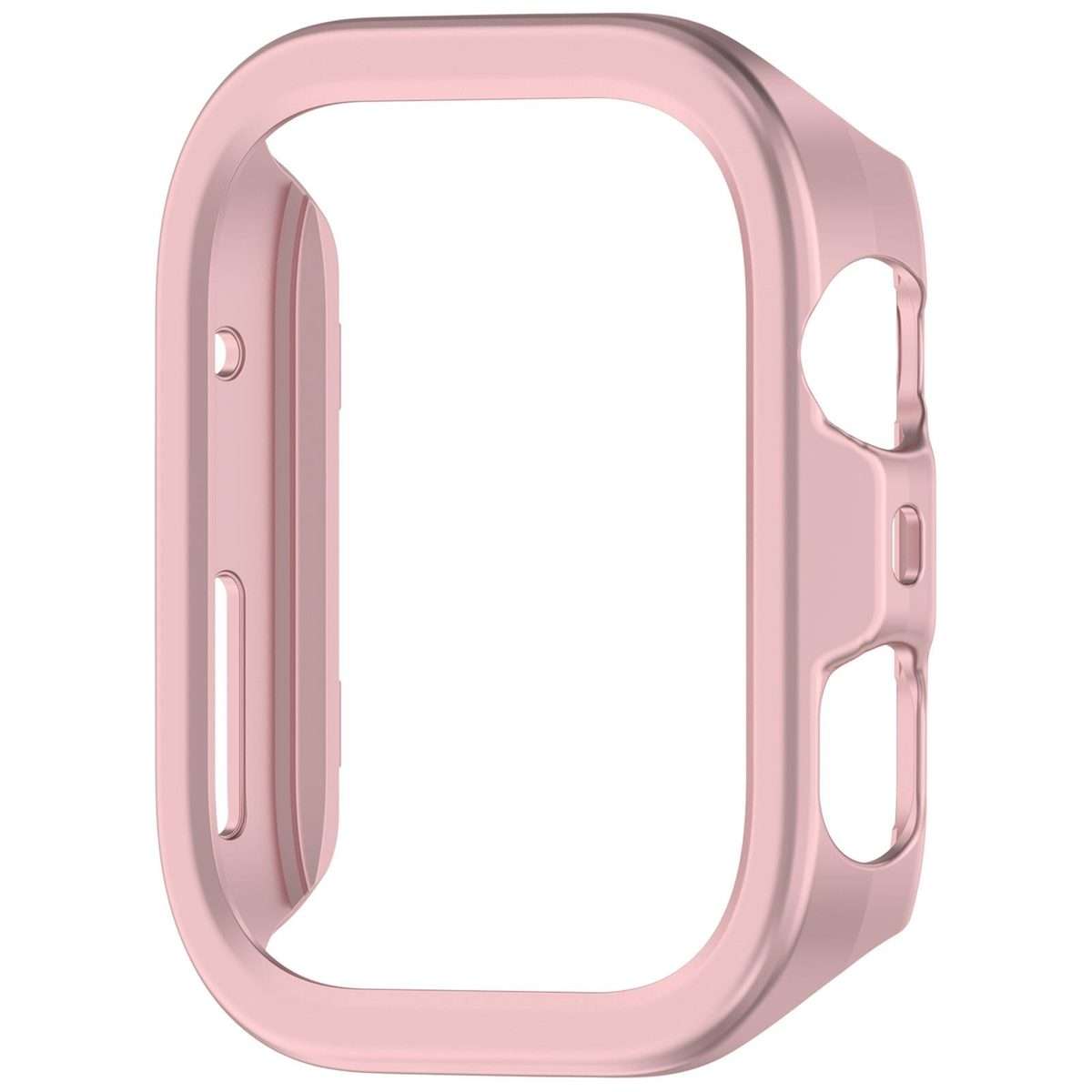 For Huawei Watch Fit 4 Pro Half Coverage Hollow PC Watch Protective Case(Rose Pink)