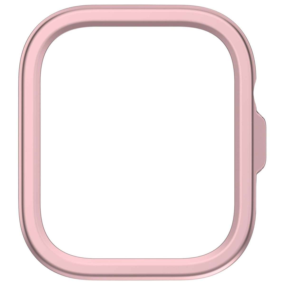 For Huawei Watch Fit 4 Pro Half Coverage Hollow PC Watch Protective Case(Rose Pink)