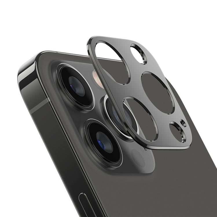 For iPhone 13 Pro Max Kalebol Metal Hollow Lens Protection Ring(Black)