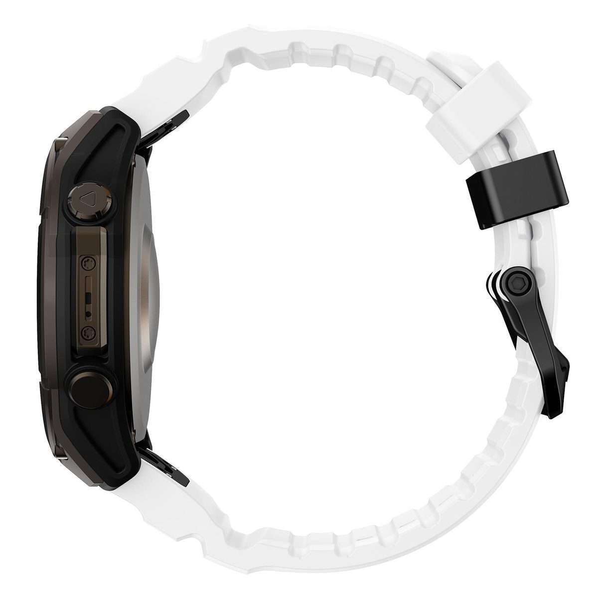 For Gamin 26mm Wild Trail Sport Silicone Watch Band(White)