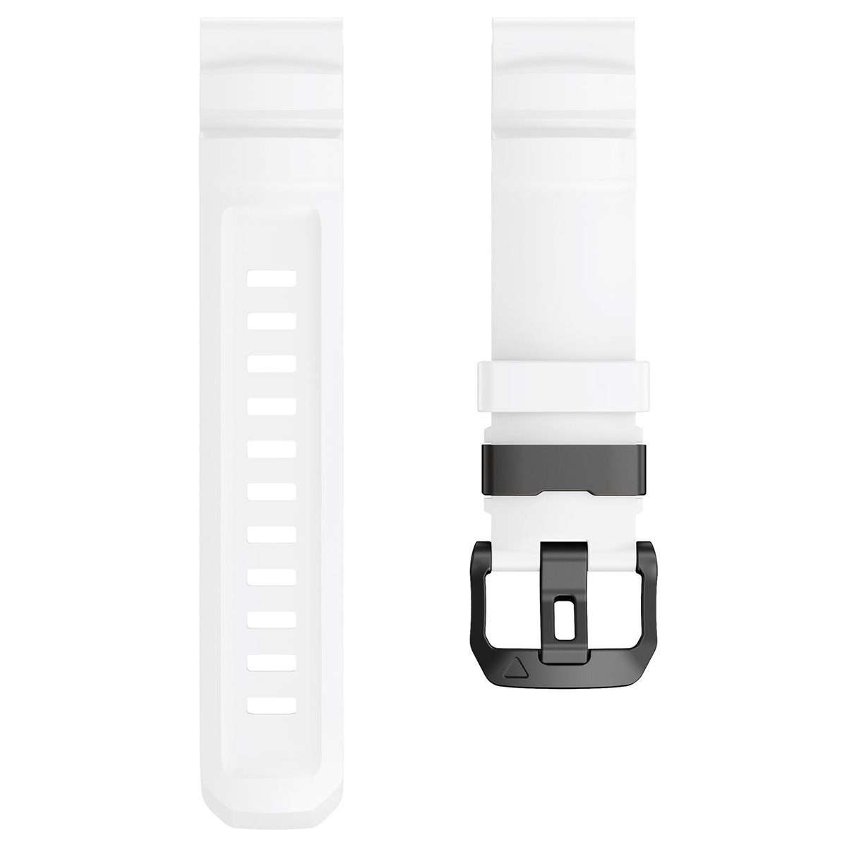 For Gamin 26mm Wild Trail Sport Silicone Watch Band(White)