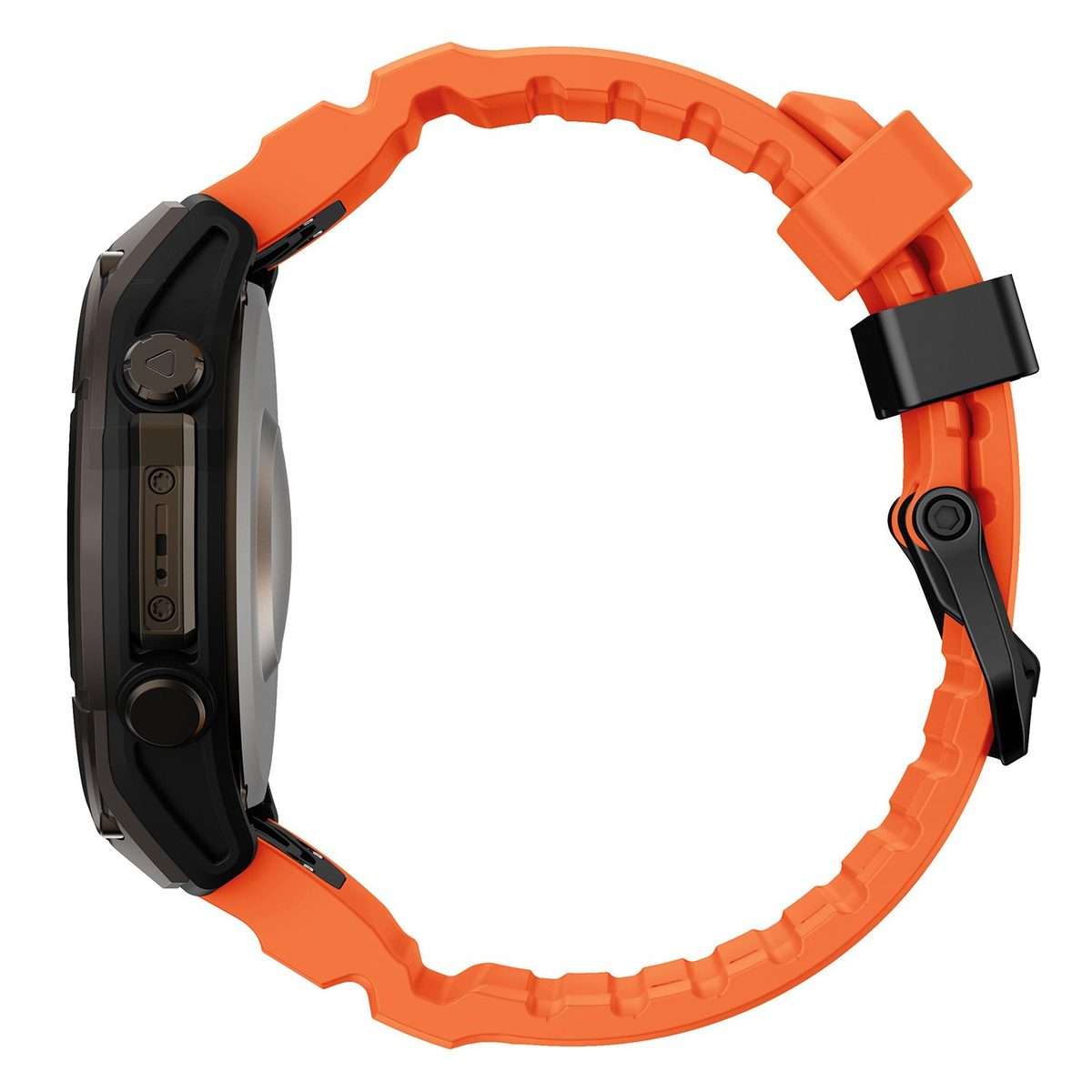 For Gamin 26mm Wild Trail Sport Silicone Watch Band(Orange)