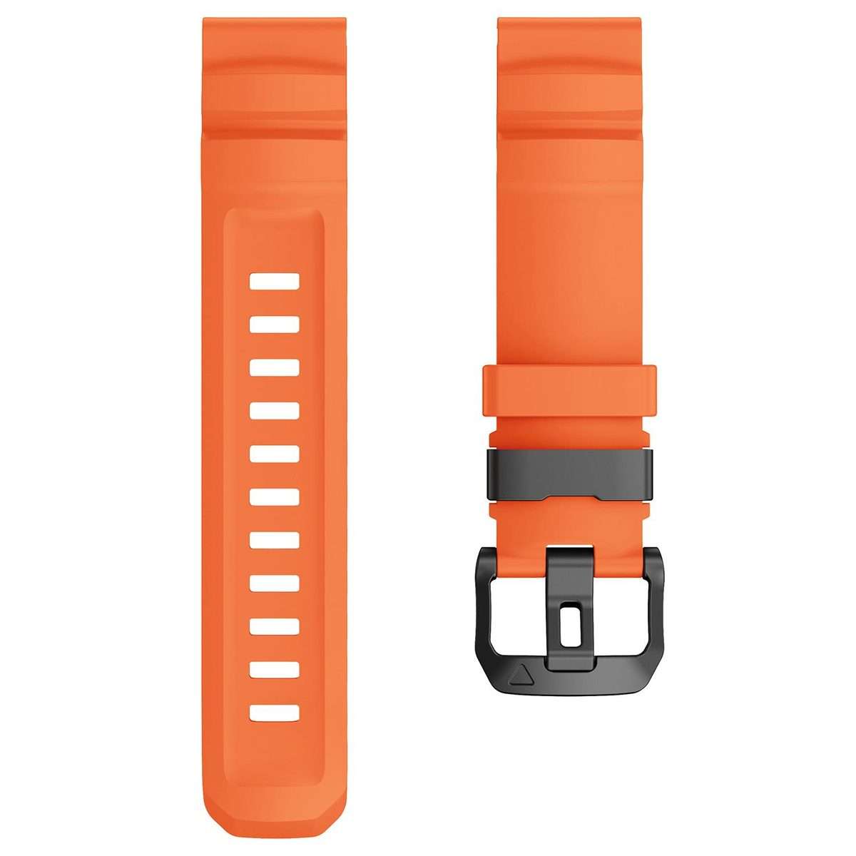 For Gamin 26mm Wild Trail Sport Silicone Watch Band(Orange)