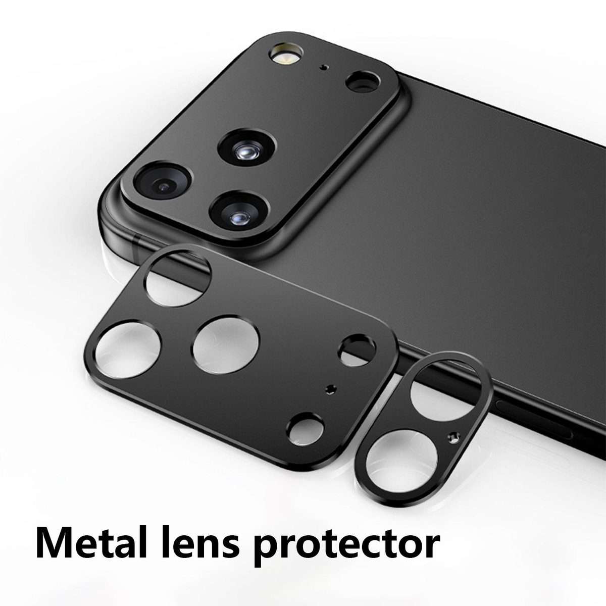For iPhone 17 Pro Max Kalebol Metal Hollow Lens Protection Ring