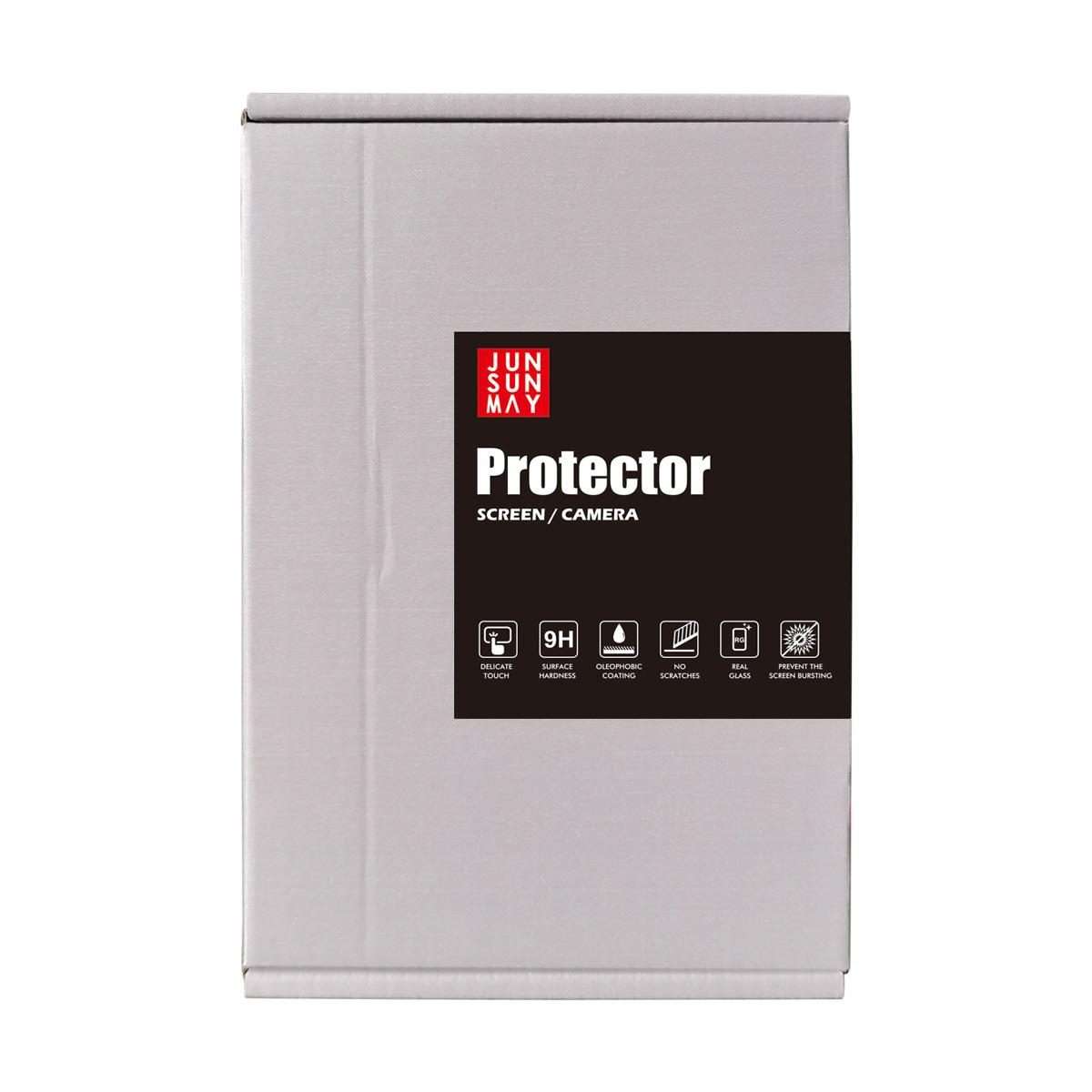 For iPhone 15 Pro Max JUNSUNMAY 25pcs Privacy Screen Protector Tempered Glass Film