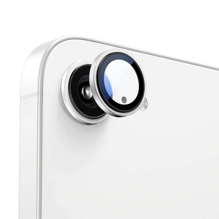 For iPhone 17e / 16e Kalebol Precise Alignment Stepped Eagle Eye Metal Lens Film(White)