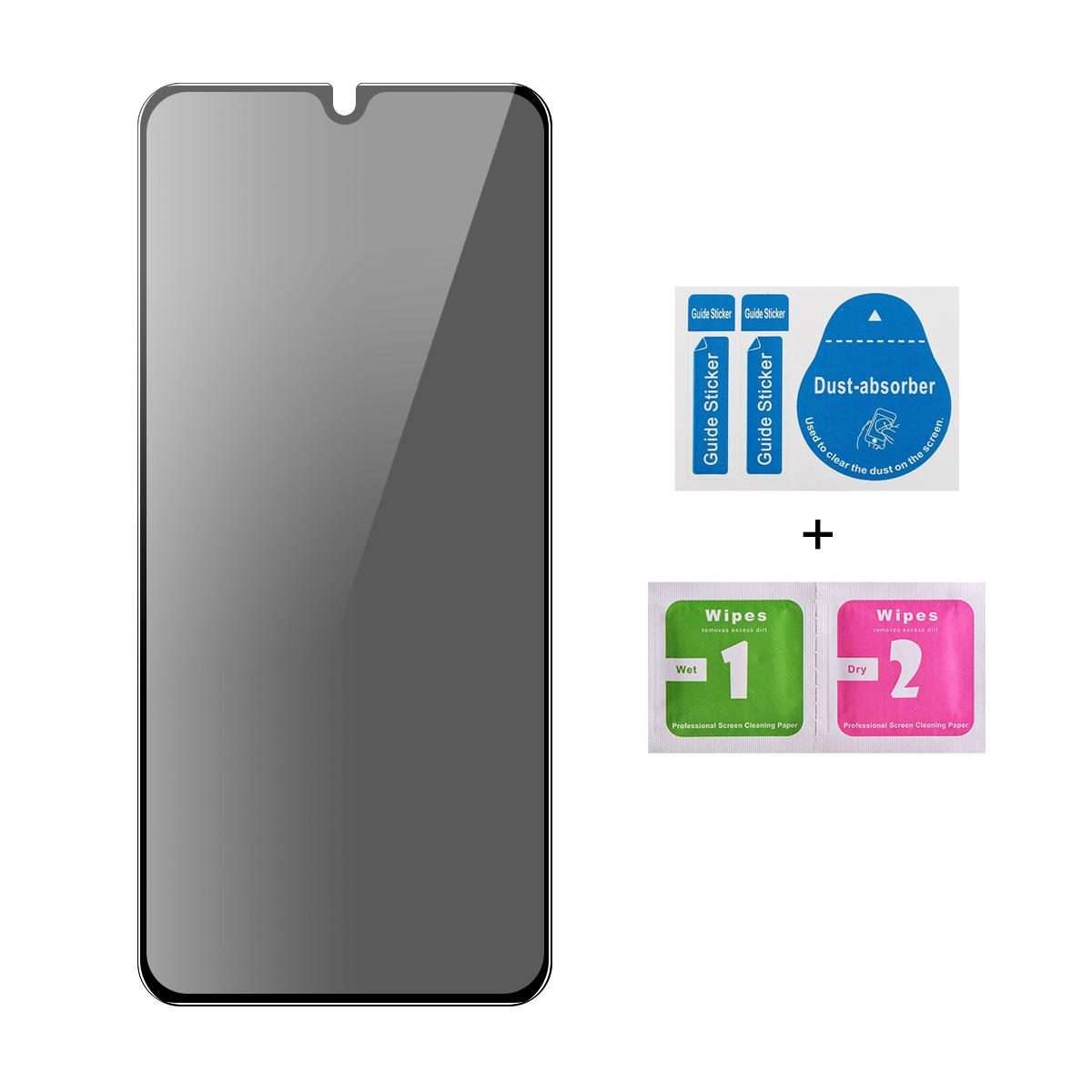 For Honor X5c / X5c Plus JUNSUNMAY 25pcs Silk Print Full Coverage Privacy Tempered Glass Film