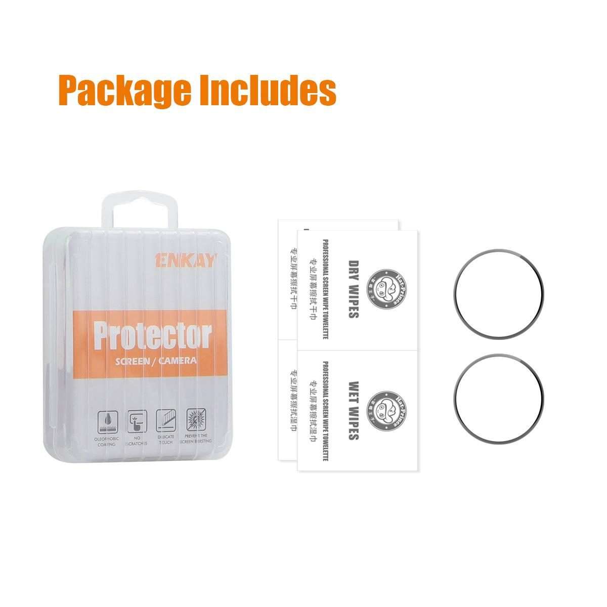 For Nothing CMF Watch 3 Pro 2pcs ENKAY 3D Full Coverage Soft PC Edge PMMA HD Screen Protector Film