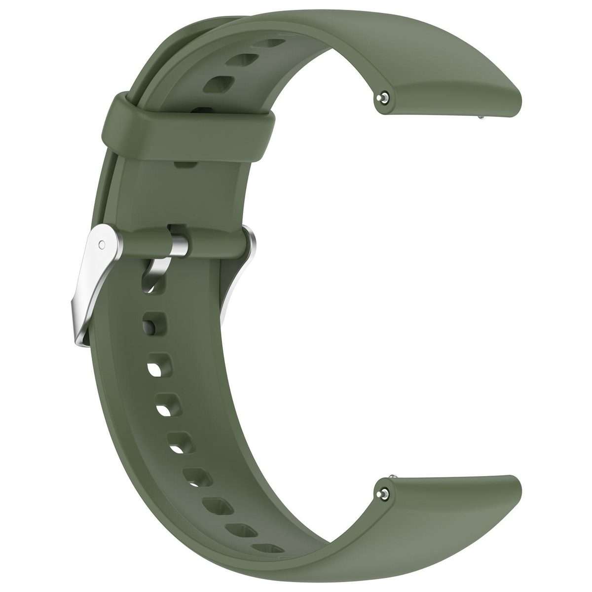 For Nothing CMF Watch 3 Pro / Watch Pro 2 Solid Color Silicone Watch Band(Dark Green)