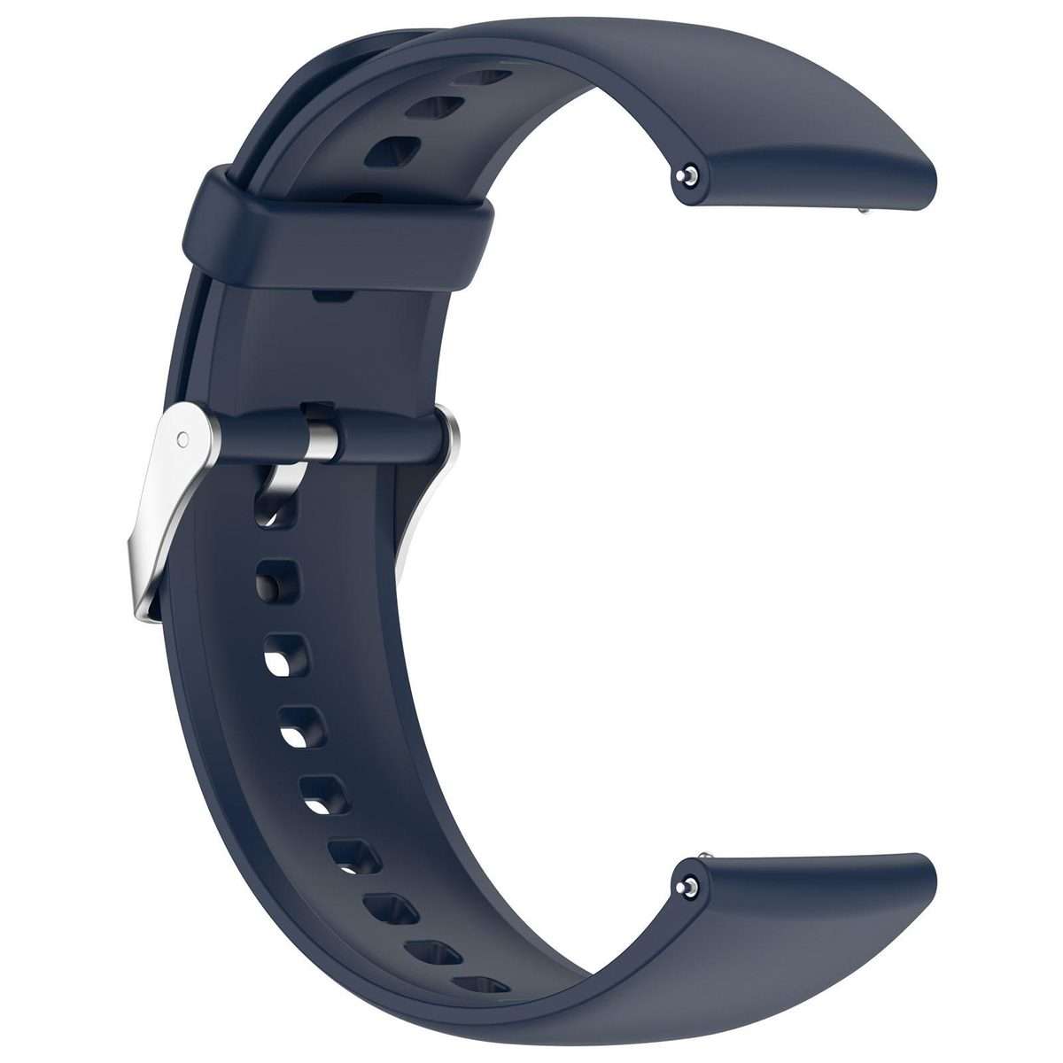 For Nothing CMF Watch 3 Pro / Watch Pro 2 Solid Color Silicone Watch Band(Navy Blue)