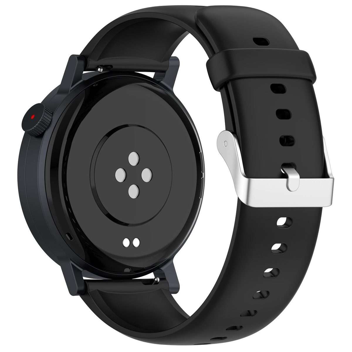 For Nothing CMF Watch 3 Pro / Watch Pro 2 Solid Color Silicone Watch Band(Black)