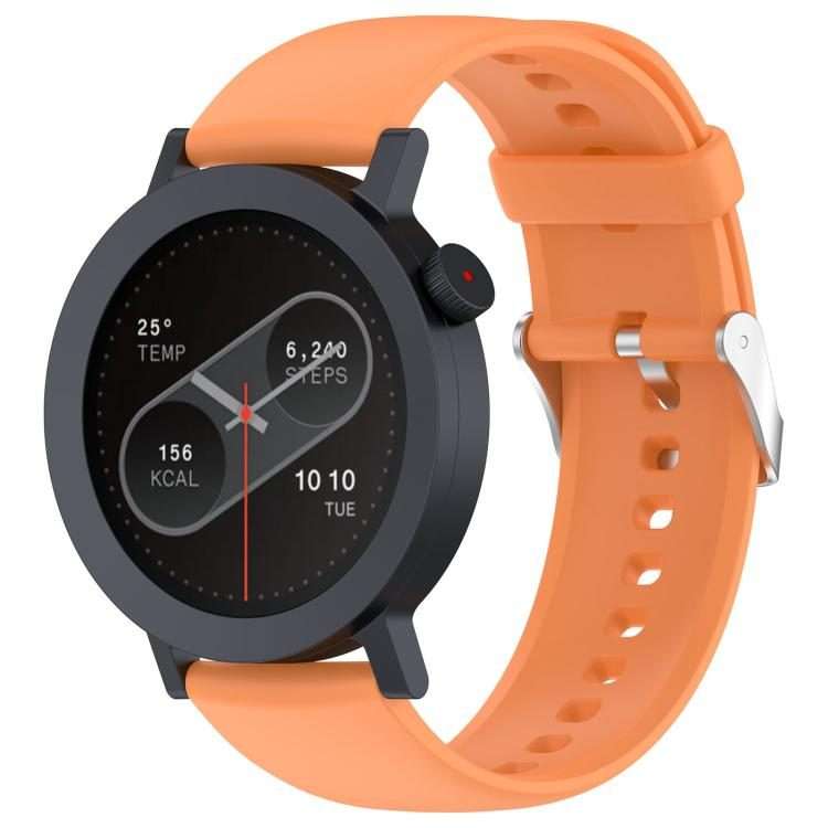 For Nothing CMF Watch 3 Pro / Watch Pro 2 Solid Color Silicone Watch Band(Orange)