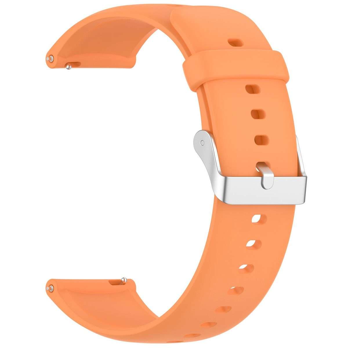 For Nothing CMF Watch 3 Pro / Watch Pro 2 Solid Color Silicone Watch Band(Orange)