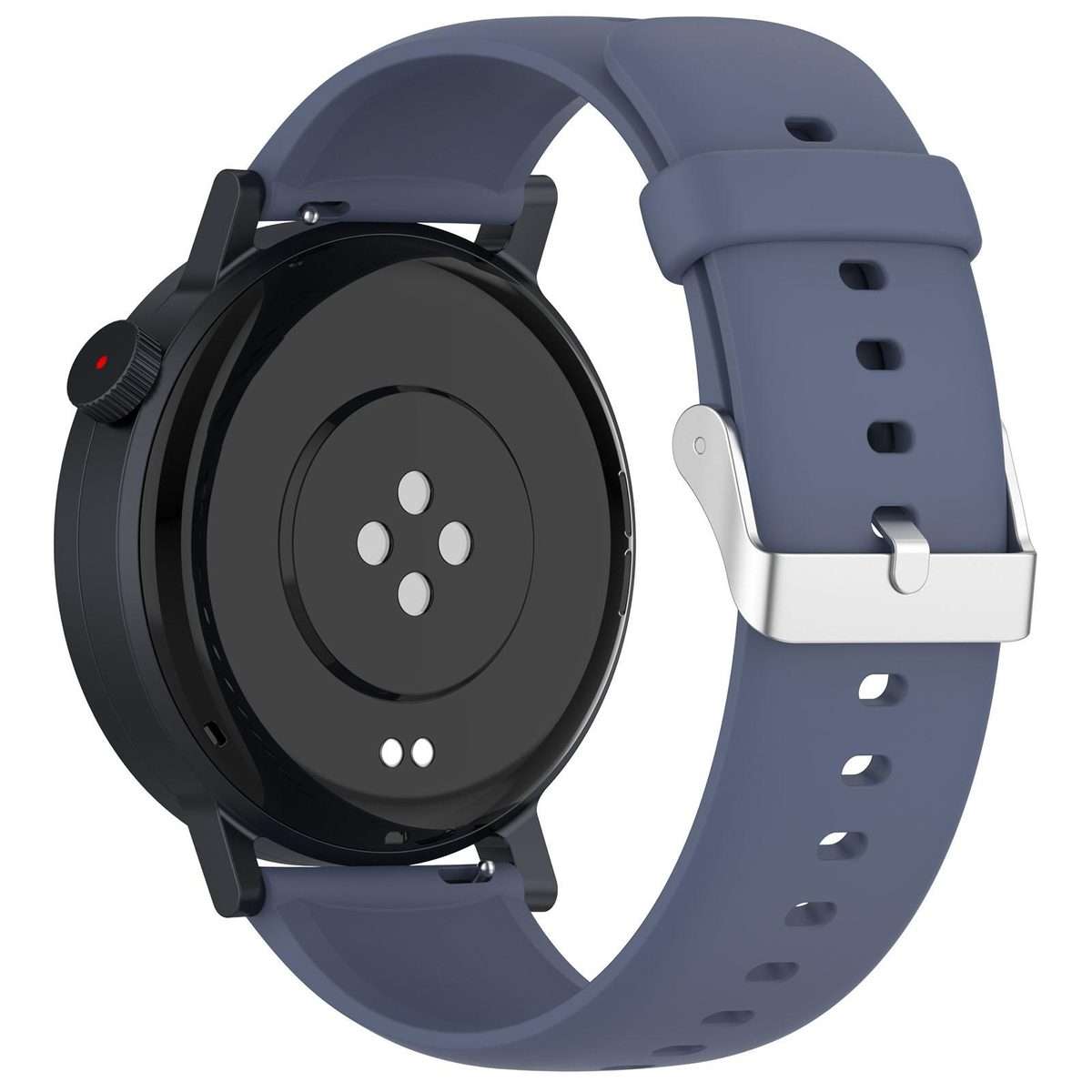 For Nothing CMF Watch 3 Pro / Watch Pro 2 Solid Color Silicone Watch Band(Blue Gray)
