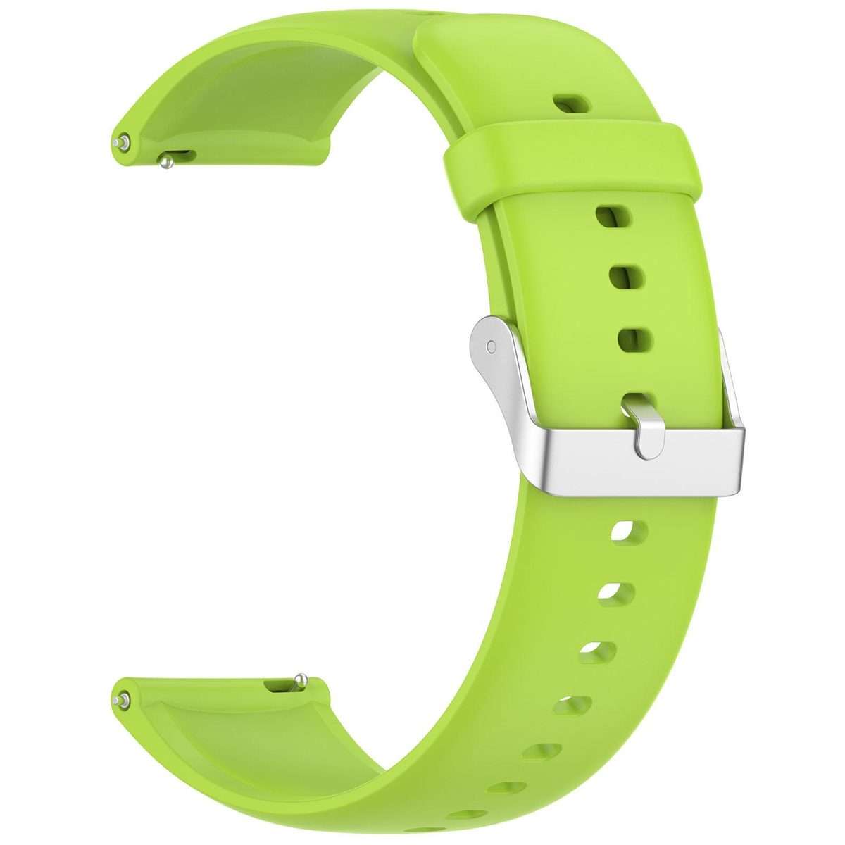 For Nothing CMF Watch 3 Pro / Watch Pro 2 Solid Color Silicone Watch Band(Lime)
