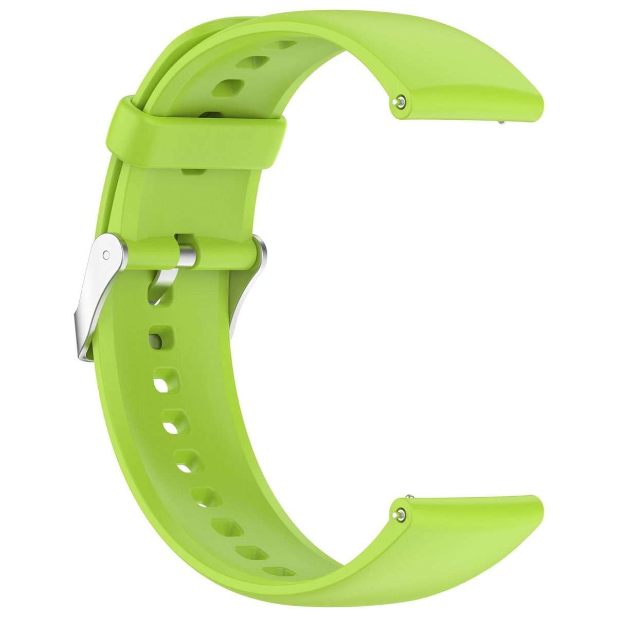 For Nothing CMF Watch 3 Pro / Watch Pro 2 Solid Color Silicone Watch Band(Lime)