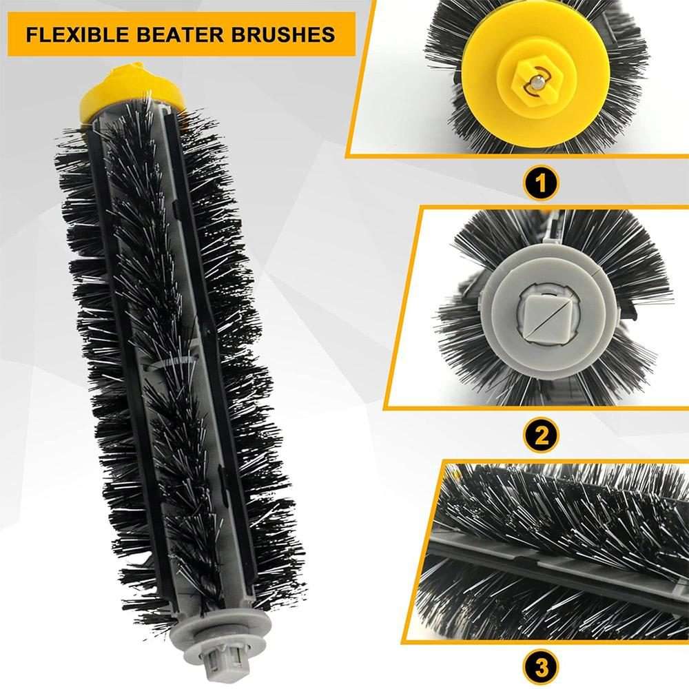 2pcs JUNSUNMAY Sweeper Main Clean Brush for iRobot Roomba 600 Series