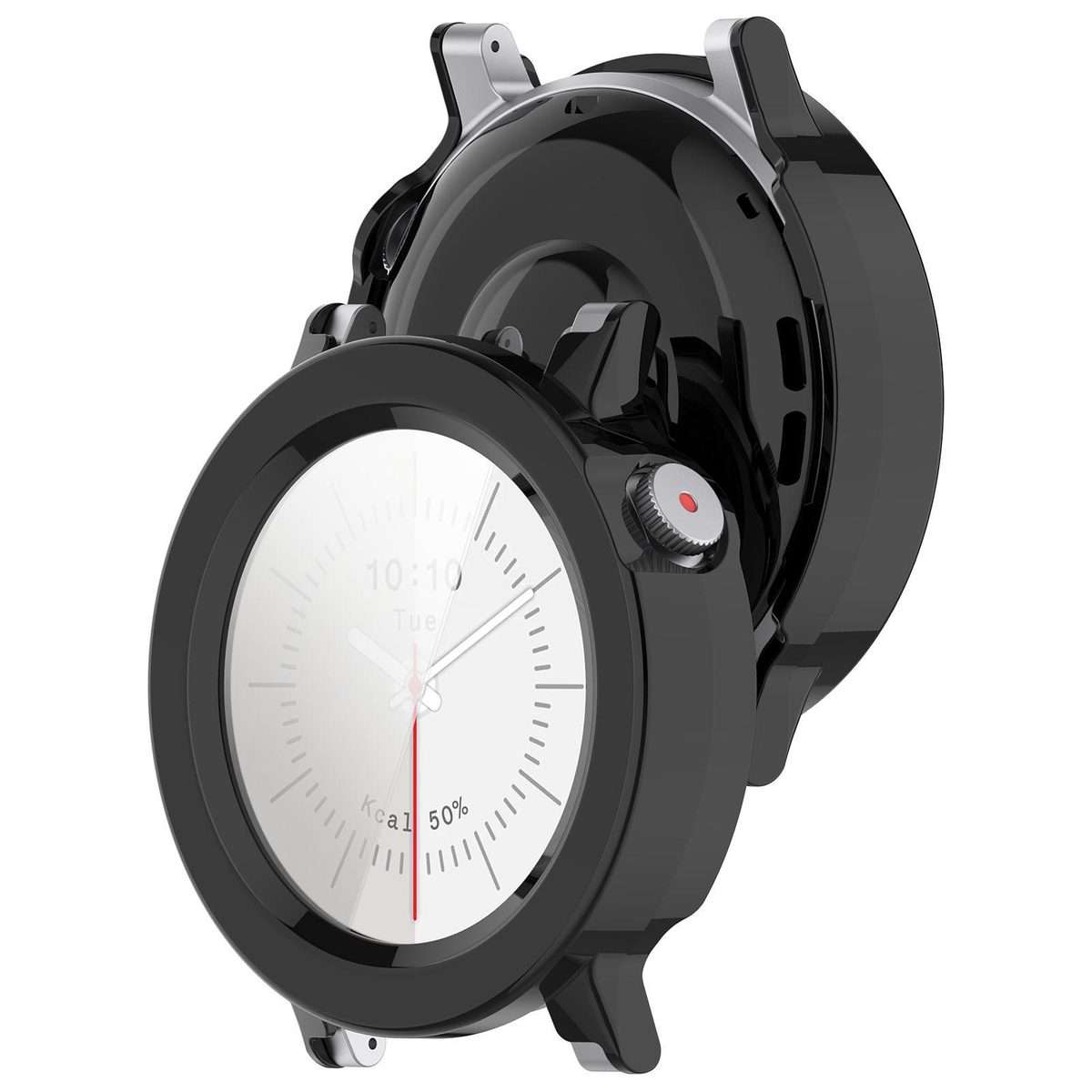 For Nothing CMF Watch 3 Pro Tempered Film Integrated PC Watch Protective Cover(Black)